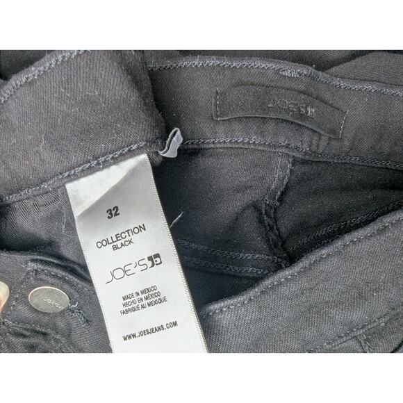 Joe's The Pleated High Rise Wide Leg Ankle Pant in Black - Picture 7 of 7